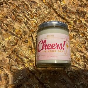 Cheers Candle Pink Citrus Soy Aromatherapy Candle - Jordan EssentialsPl